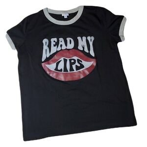 LULAROE Read My Lips Tee